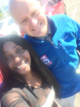Me with channel 13 news reporter 