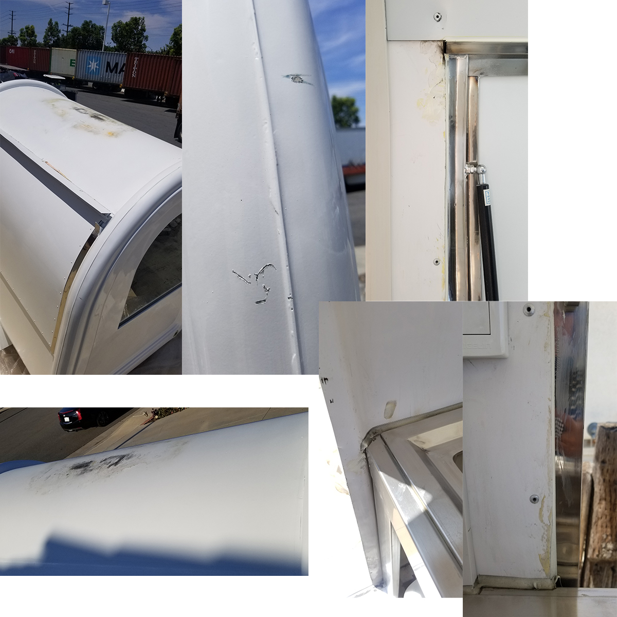 just a few photos of some of the damages.