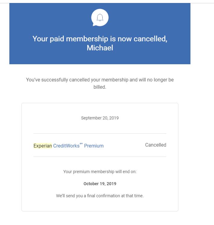 They asked for my cancelation confirmation number