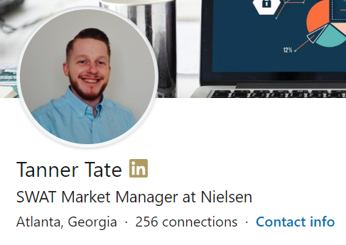 Nielsen Manager's Linkedin