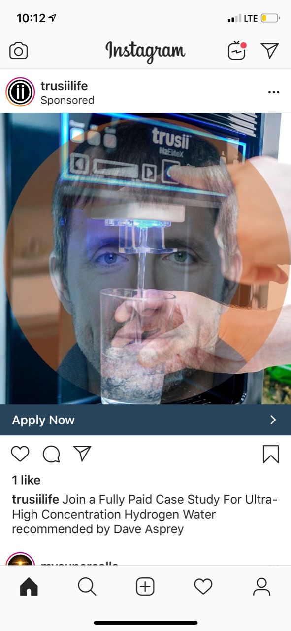 Trusii Instagram Case Study Advertisement