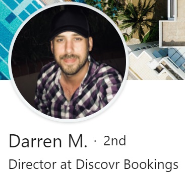 Darren Mathers Discovr Bookings - Money Fraud