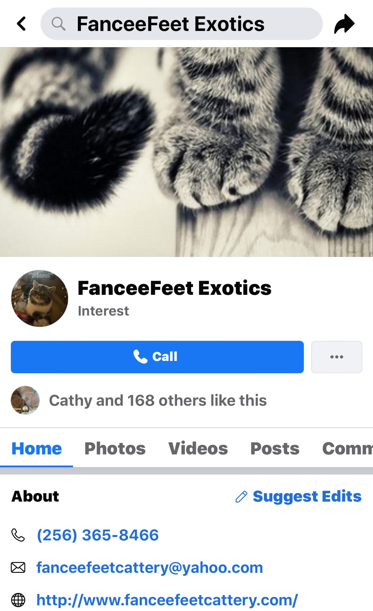 Fanceefeet exotics Facebook 