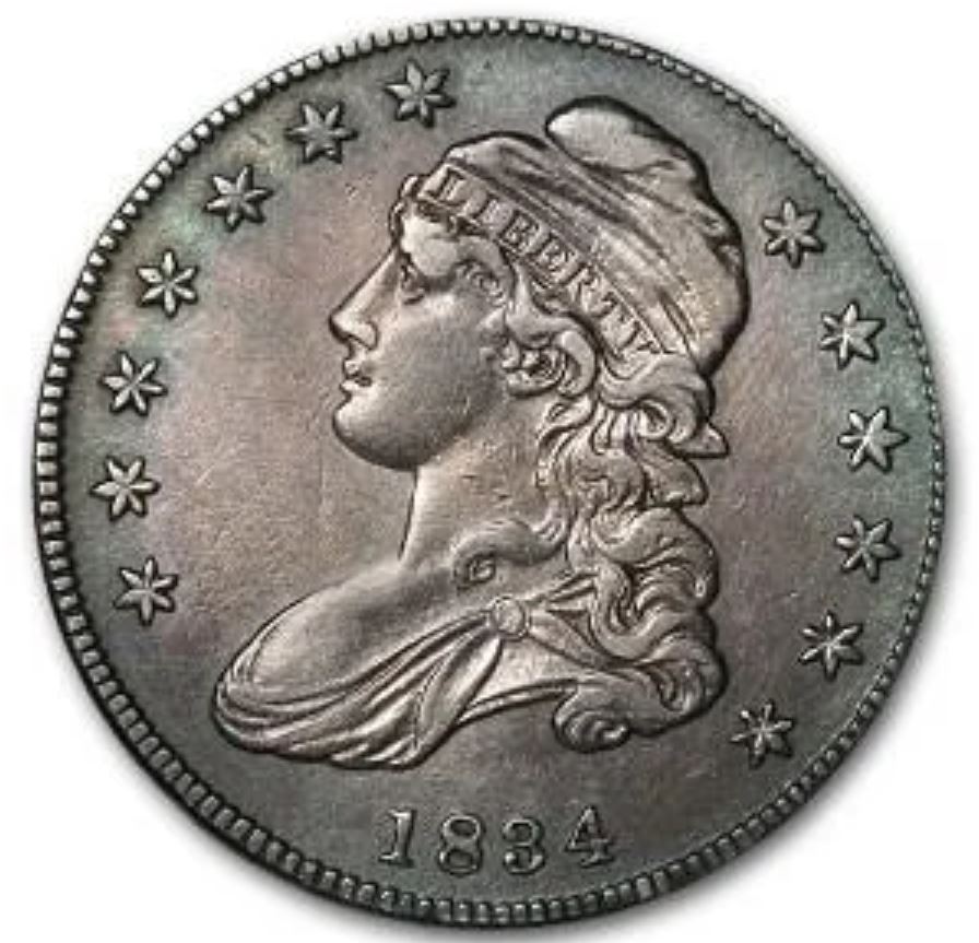 Coin pictured in the auction