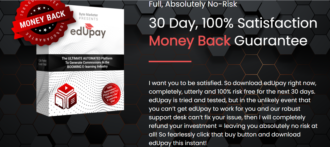 Bogus 30 Day Money-Back Guarantee