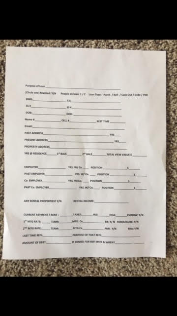 Verified Lead form which I was supposed to get 15 