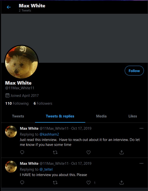 Scammer also scams on twitter