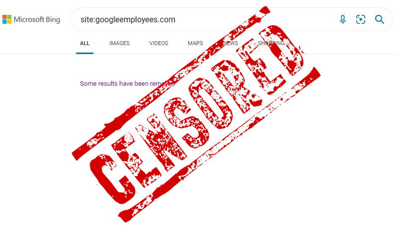 Google Censorship