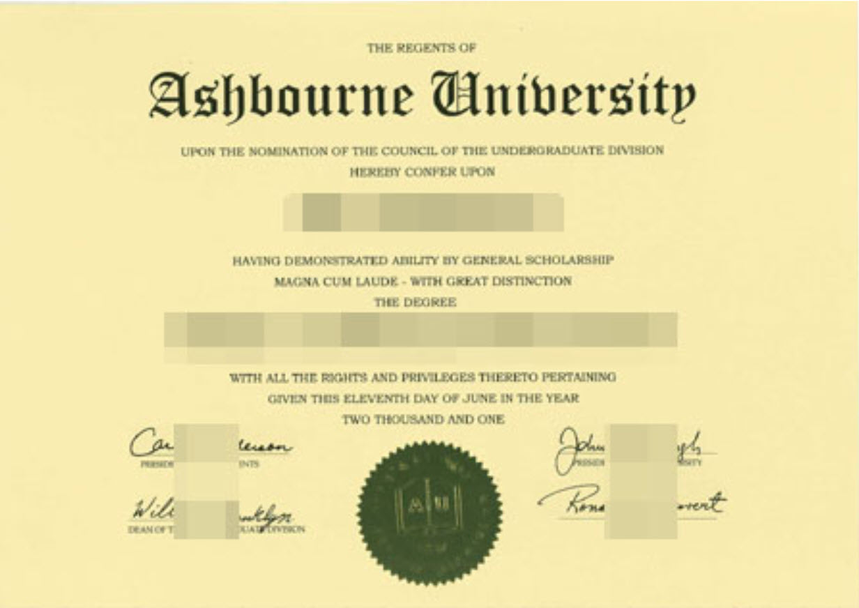 Fake Degree Diploma Mill Ashbourne University
