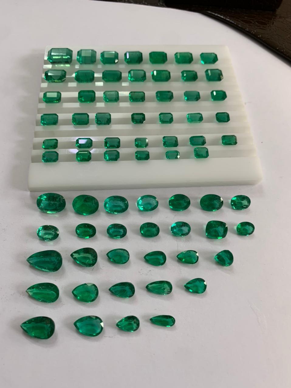 Fake emeralds