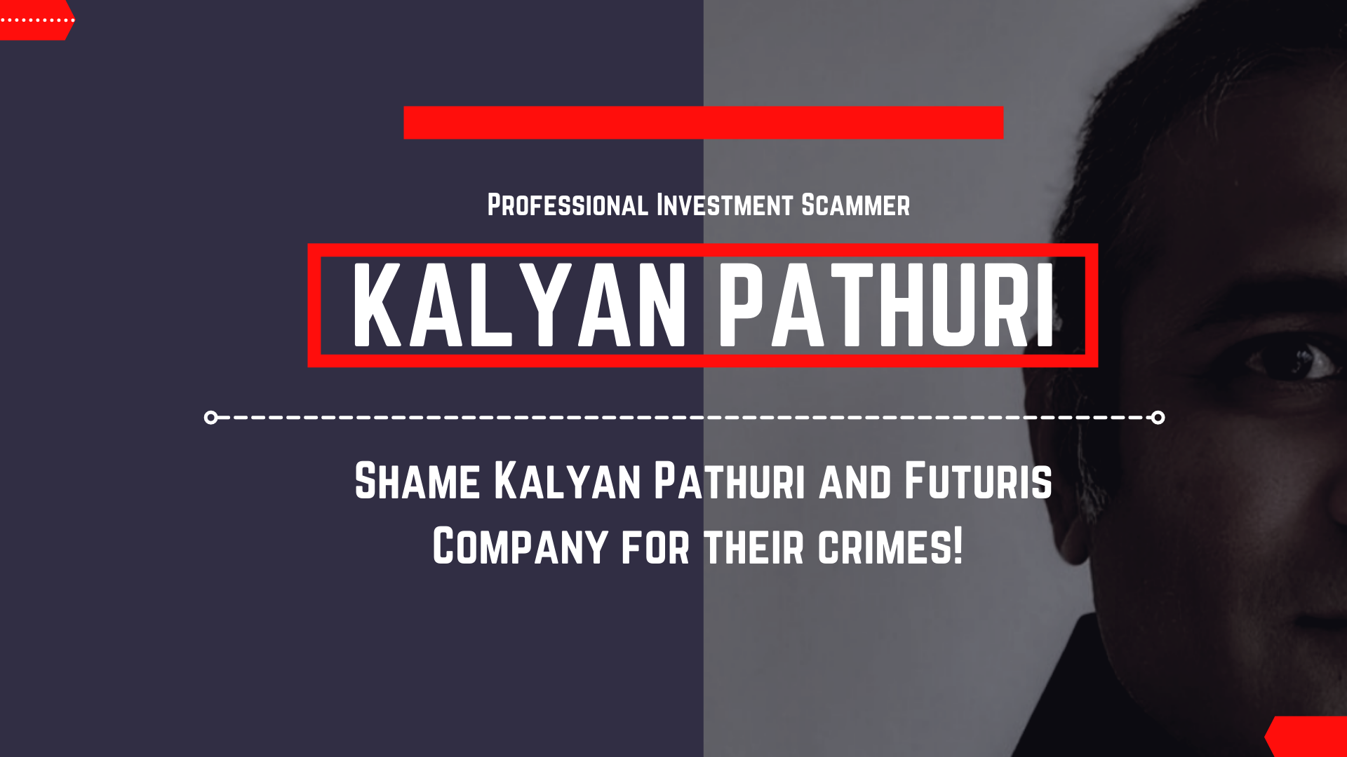 Kalyan Pathuri Scammer