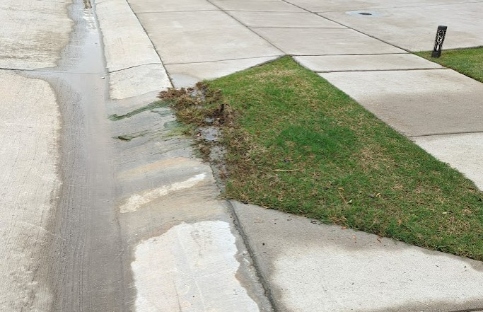 damaged my lawn - wont fix it or pay for it
