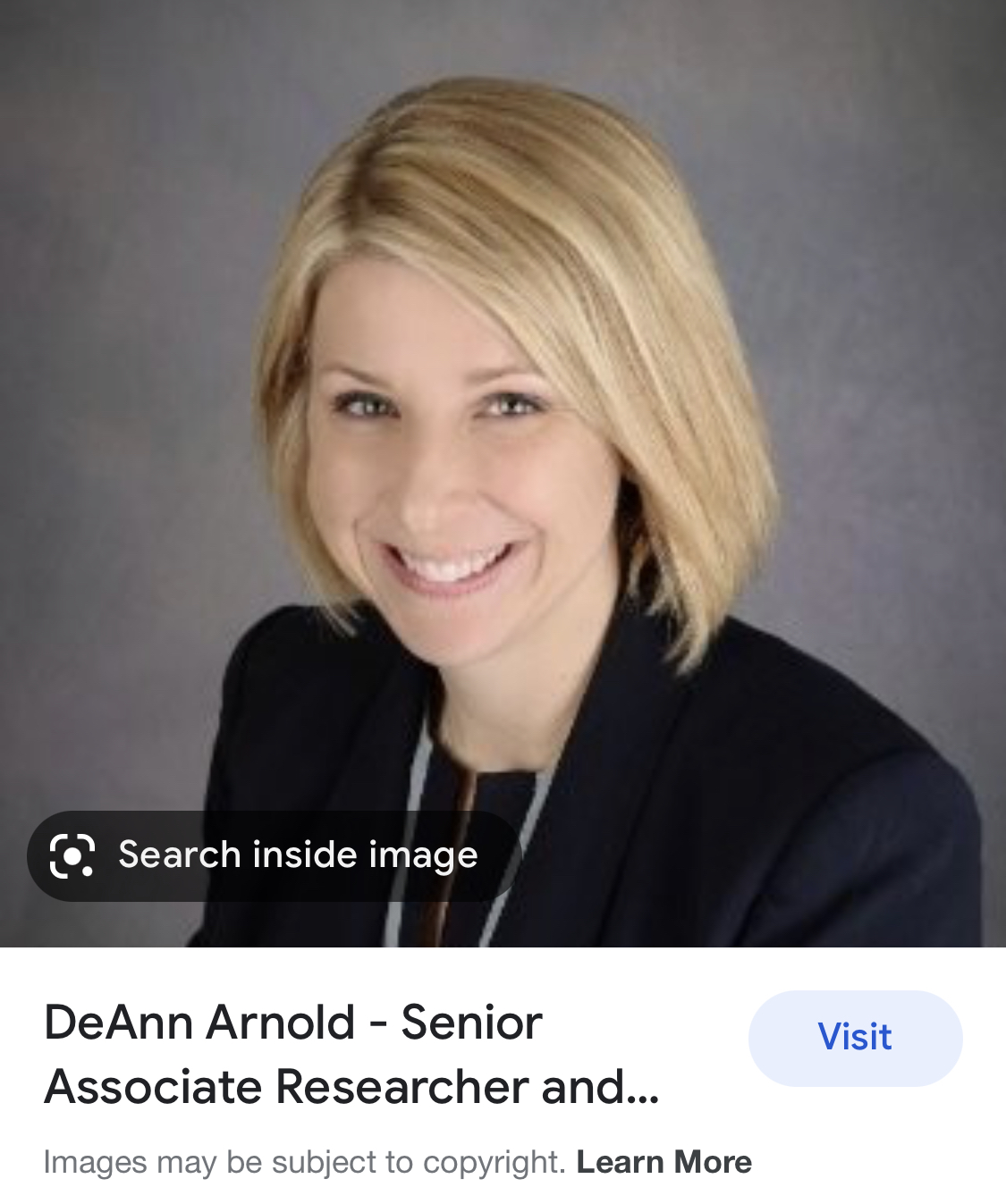 DeAnn Arnold-Researcher (lol), substitute teacher