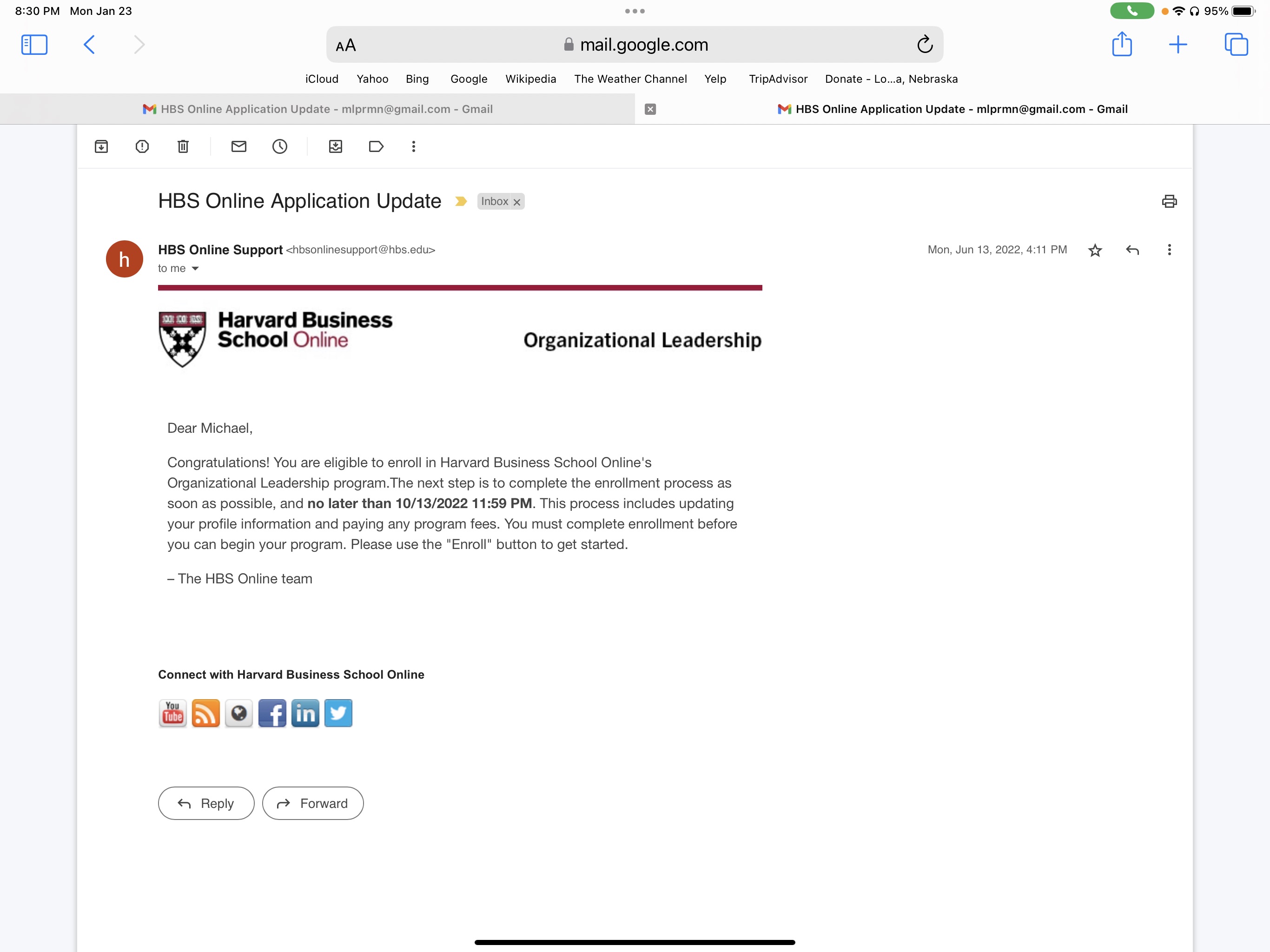Harvard Business School Online Course Verification