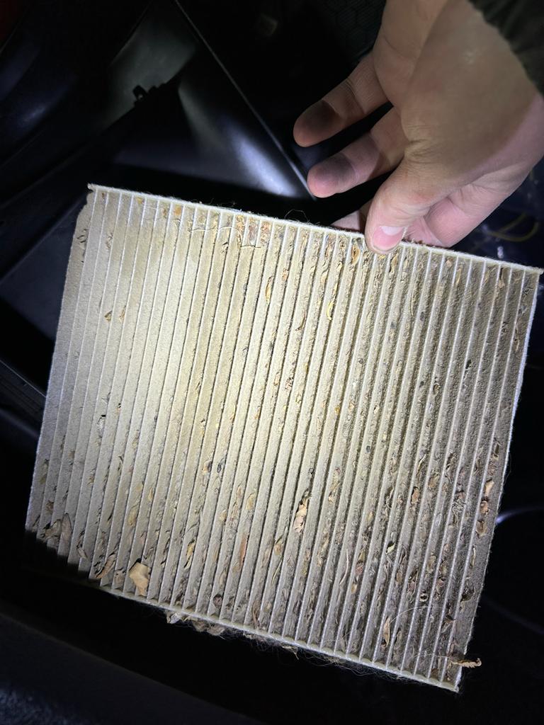 Cabin Air Filter they said they replaced