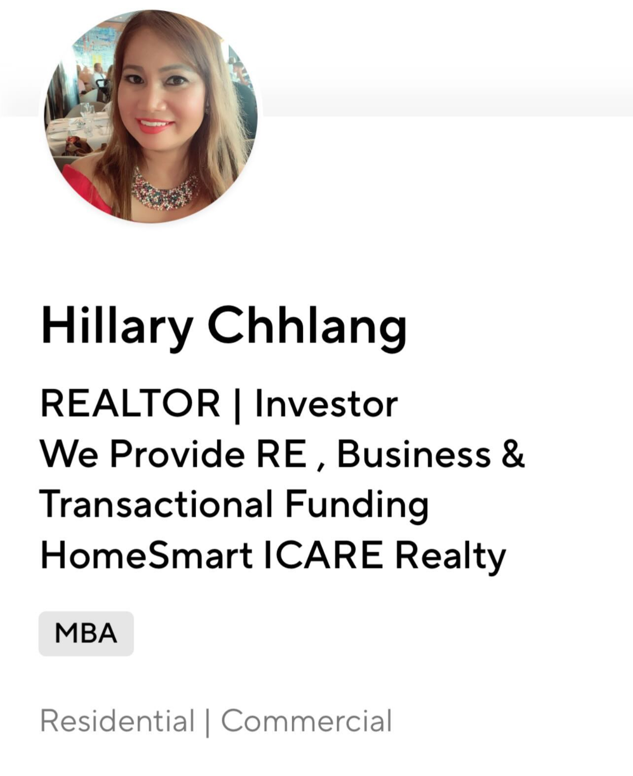 Profile Hillary S. Chhlang