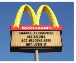 McDonalds Discriminates!  BEWARE!  IT HAPPENED TO US TOO!