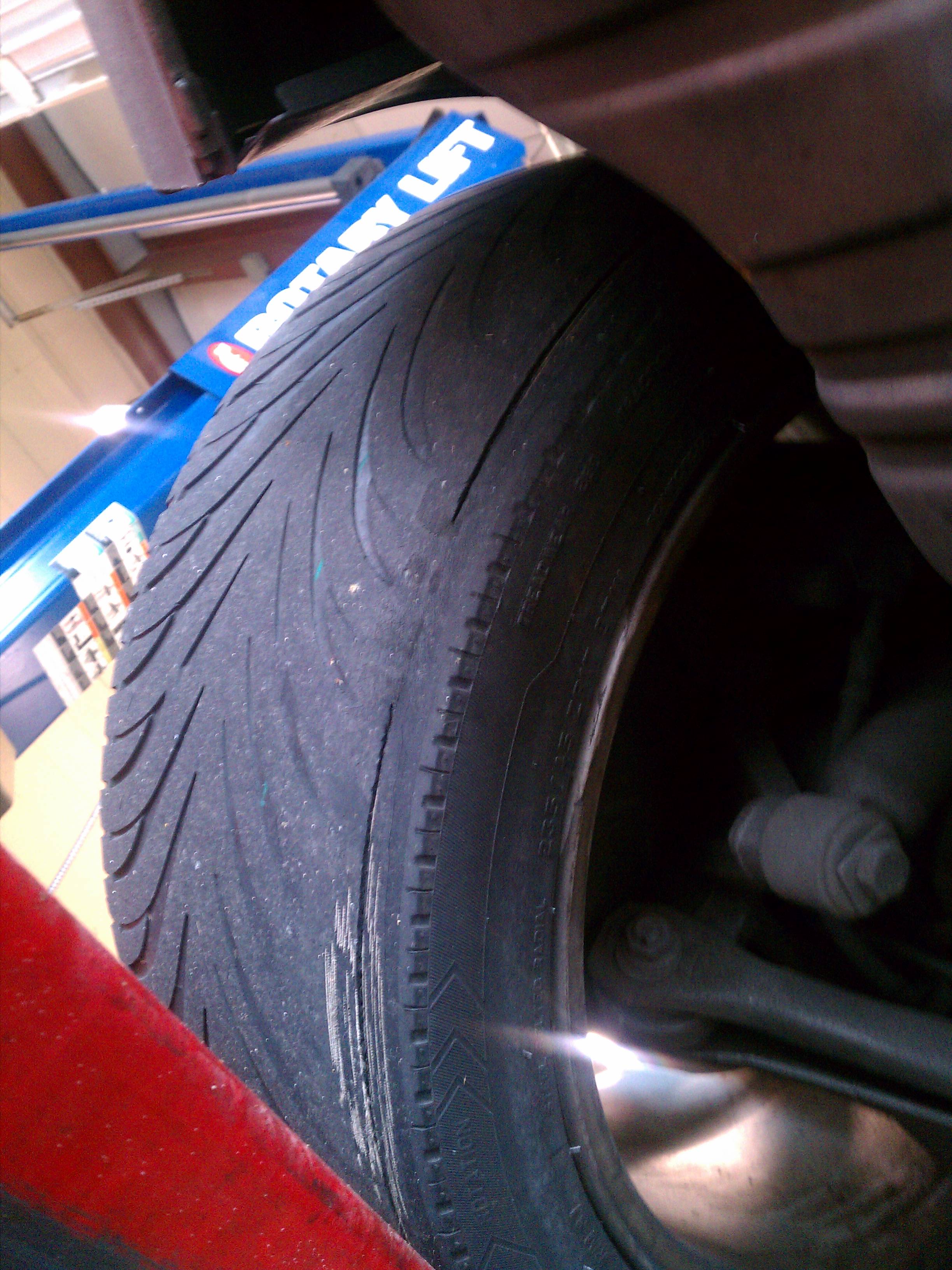 Worse tire...