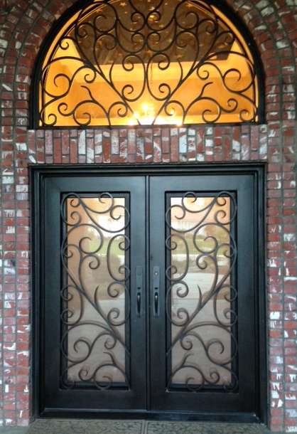 Cabrillo Double Door with Transom