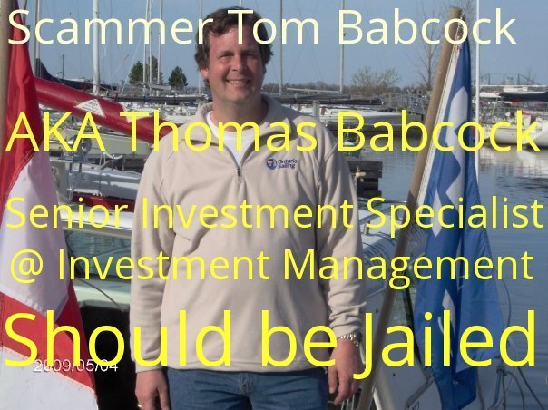 Thomas Babcock is employed in Innovation, Science and Economic Development Canada. The position title is Senior Investment Specialist. The organization name is Investment Management. The telephone num