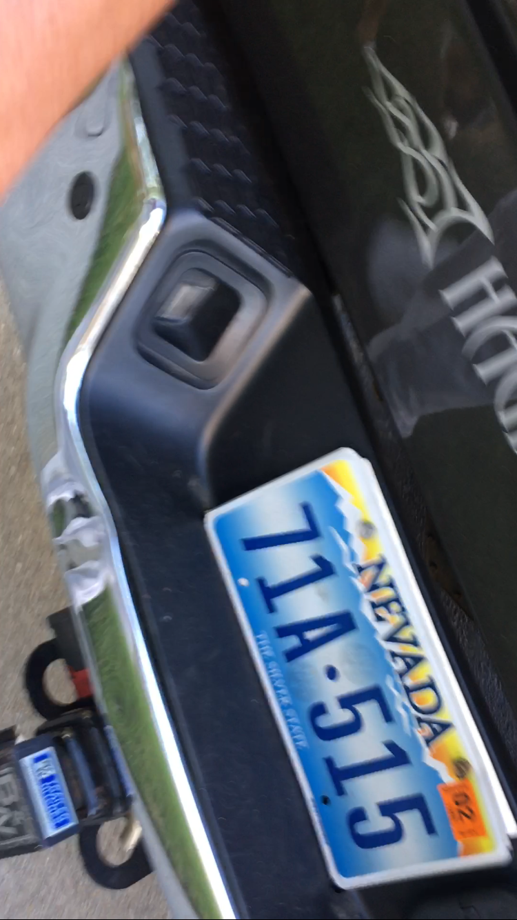 Truck plate as of June 2017