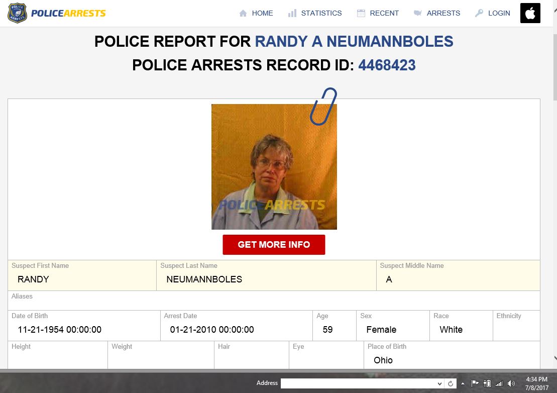 Randy Neuman Boles Dangerous Criminal-1