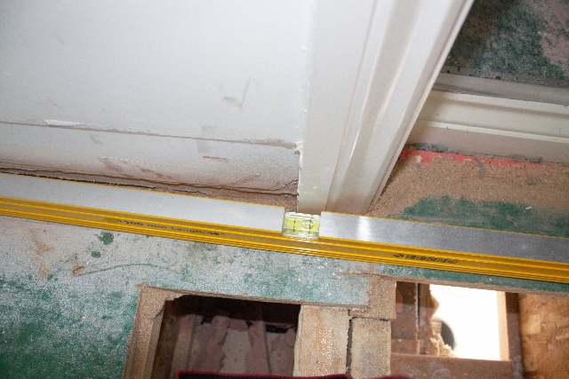 one of the joists causing the lump in the floor