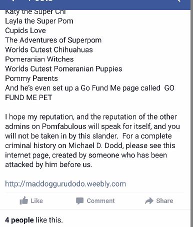 Proof pOmFaBuLouS involved in abuse link sharing