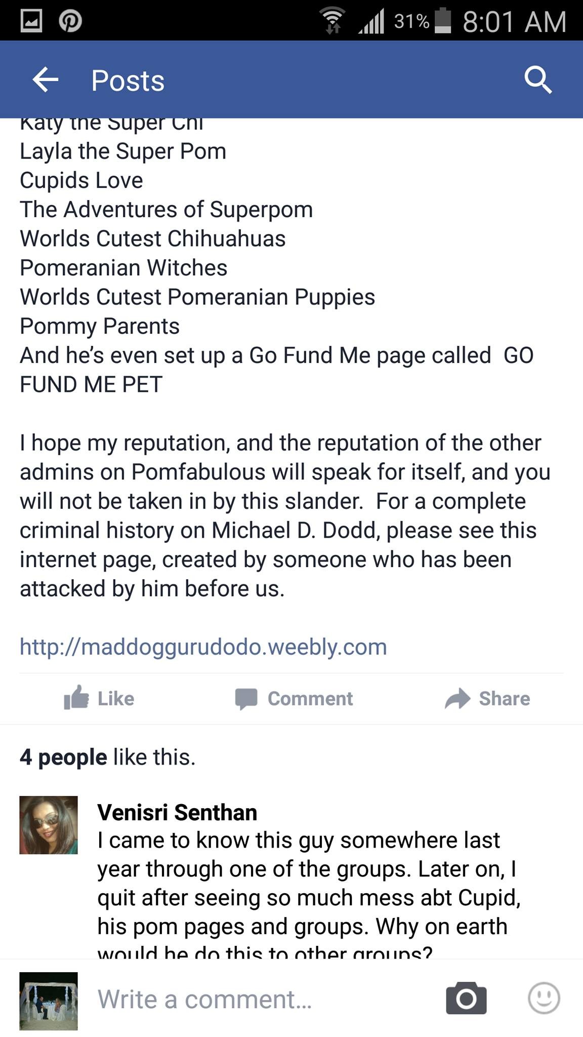Randy Boles invites people to visit abuse page2