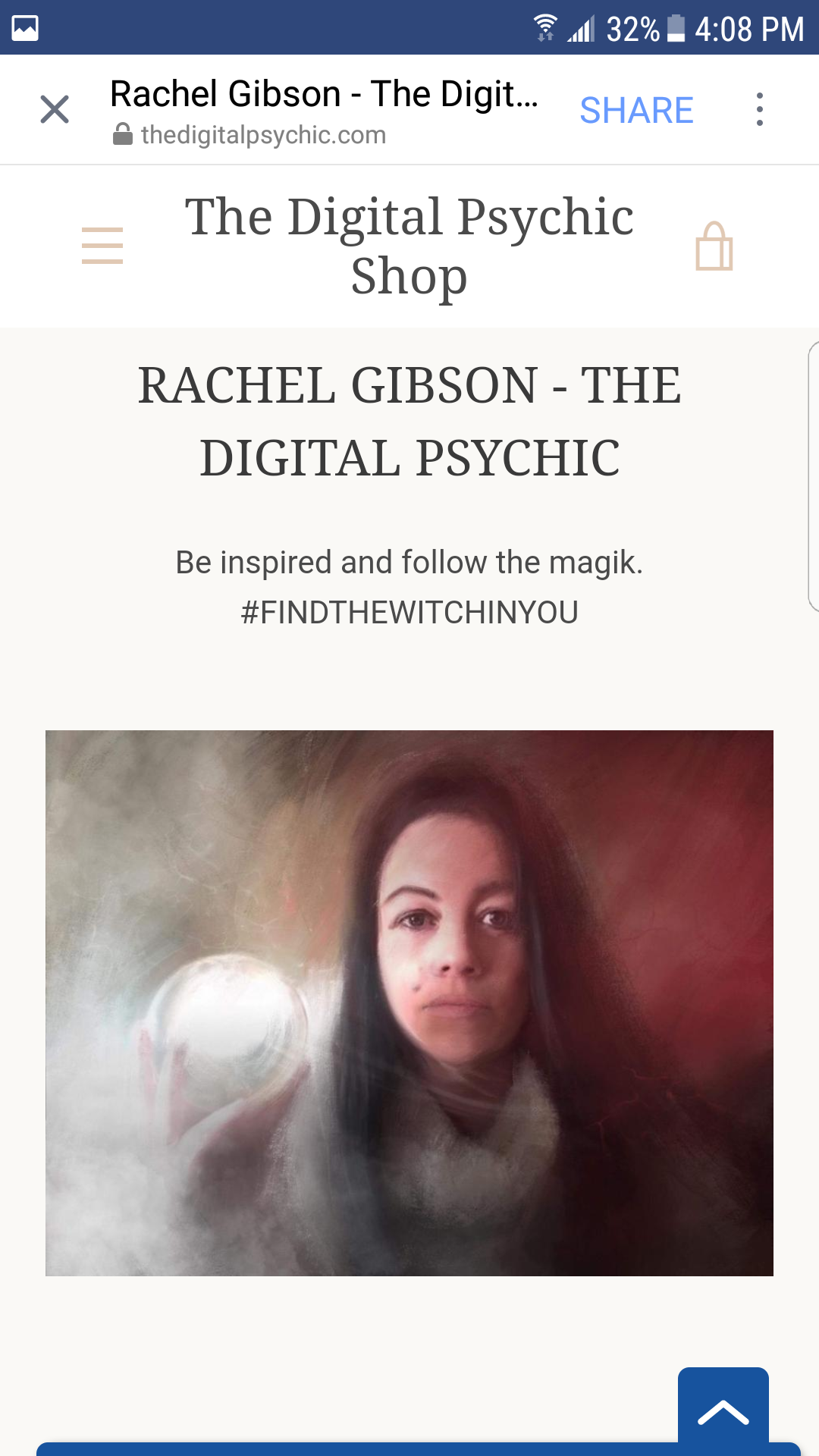 Digital Psychic website
