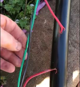 Wiring Not Secured Shorted Against Well Housing
