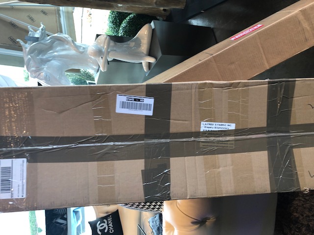 boxes she order went to my showroom" for mistake"