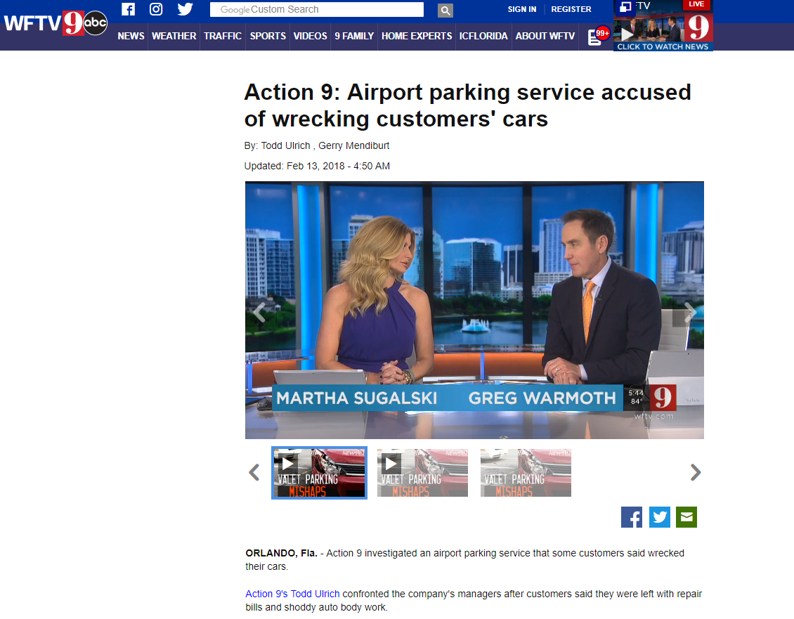 A recent WFTV report on their terrible employees