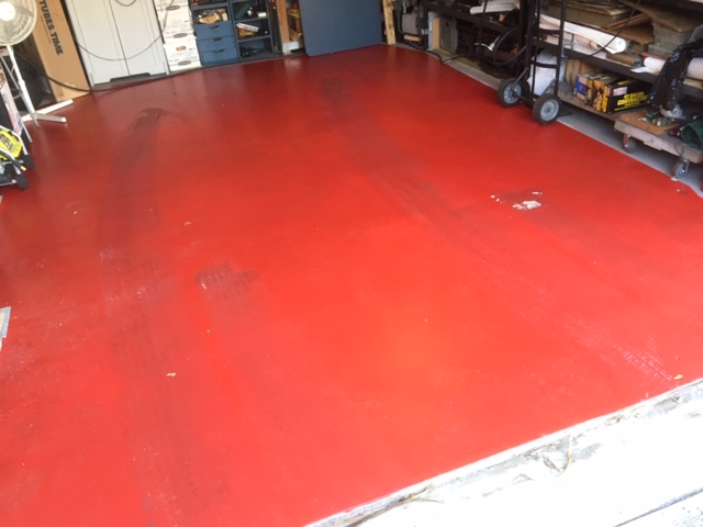 Painted Garage Floor