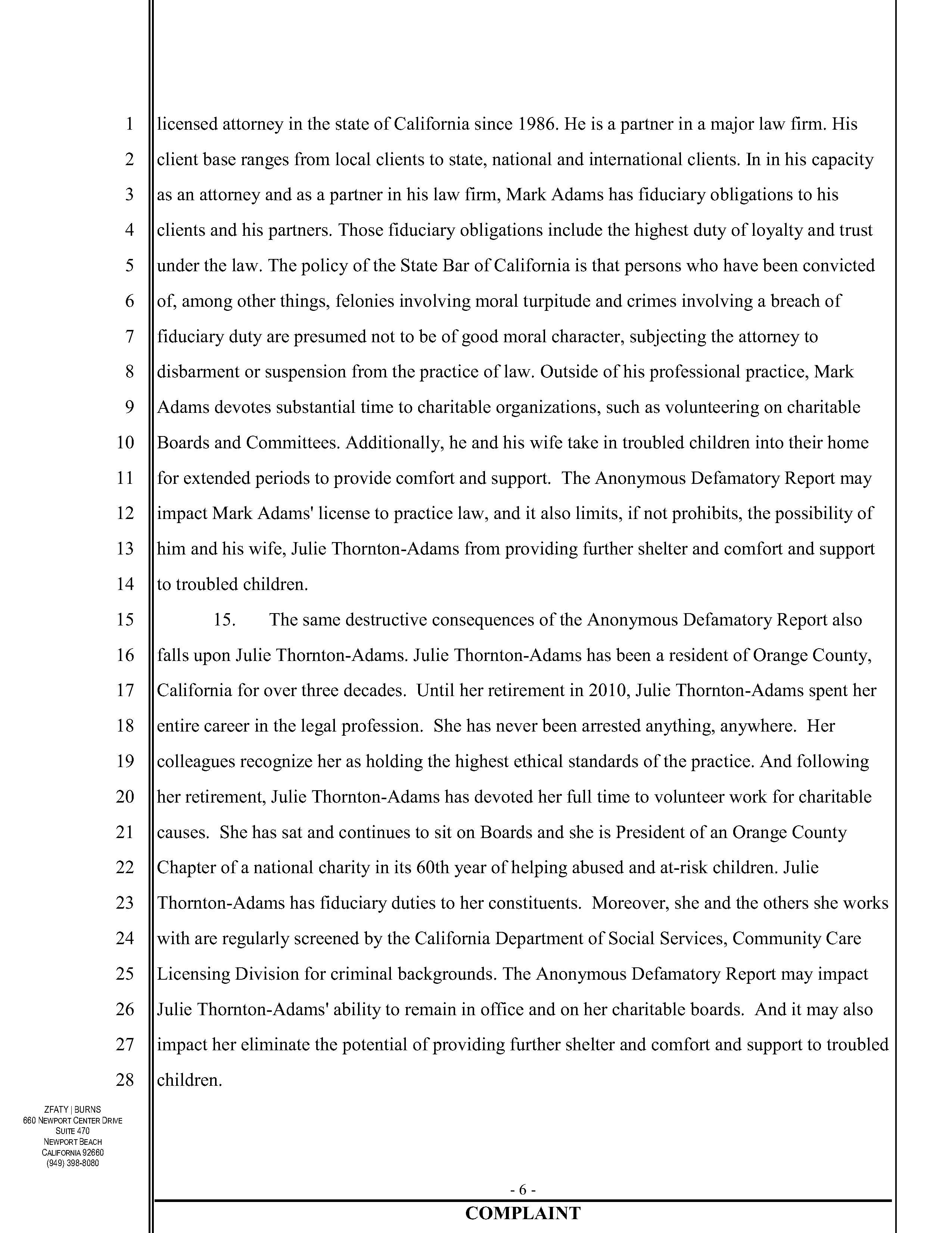 Court Conformed Copy of Complaint, page 7
