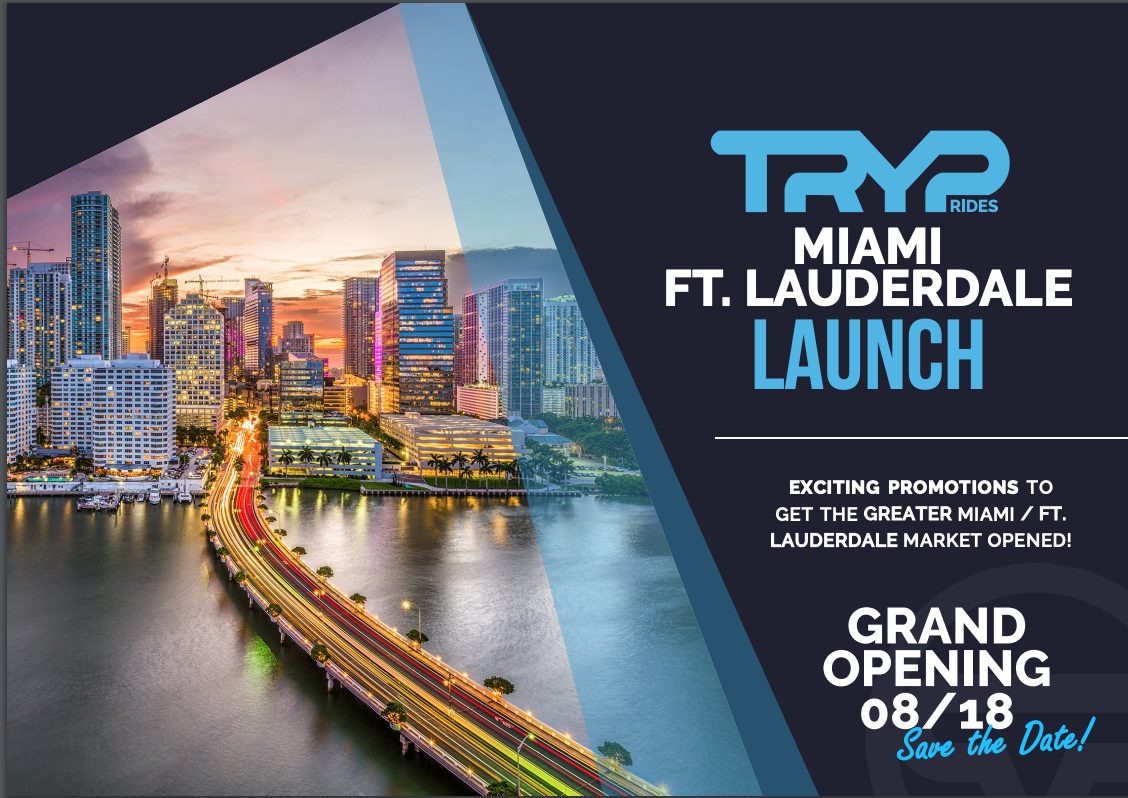 First Tryprides Market launch August 18th