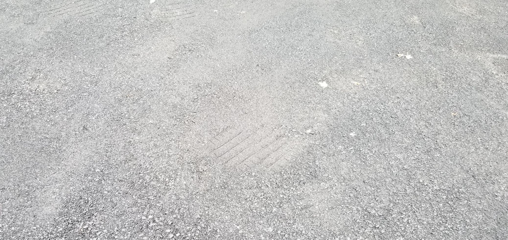 Potholes loose gravel