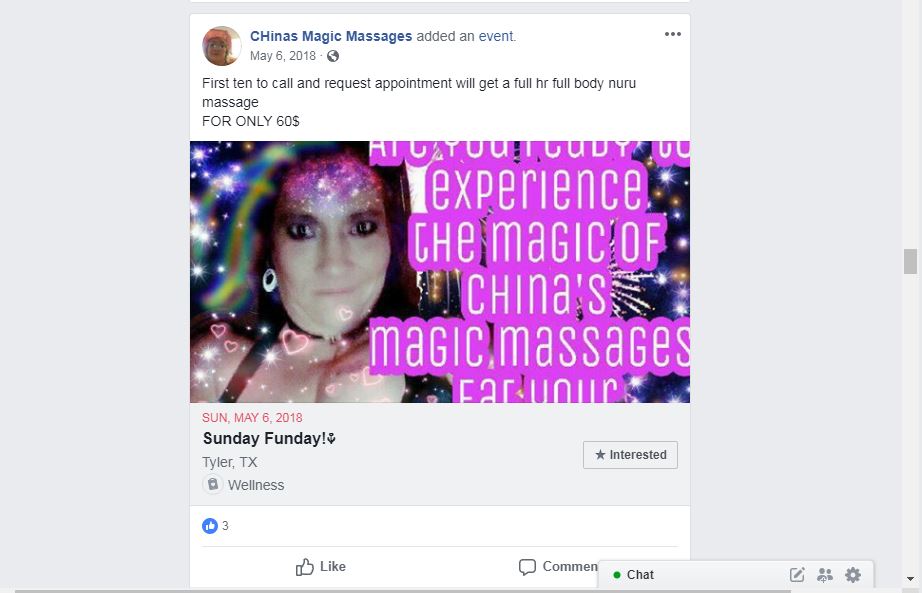 China Magic Massage charges 60 dollars a hour