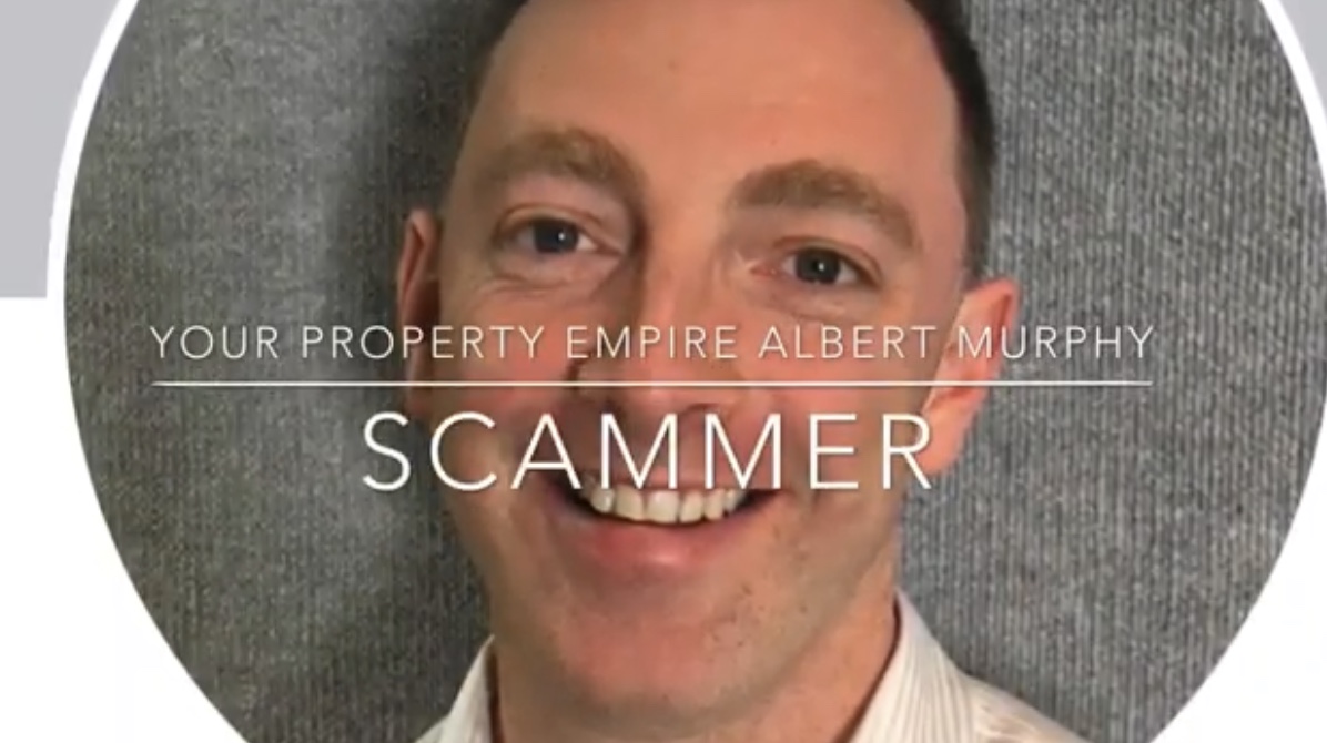 Albert Murphy is a property Scammer 