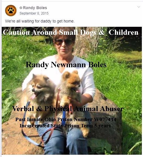 Randy Boles animal abuser 