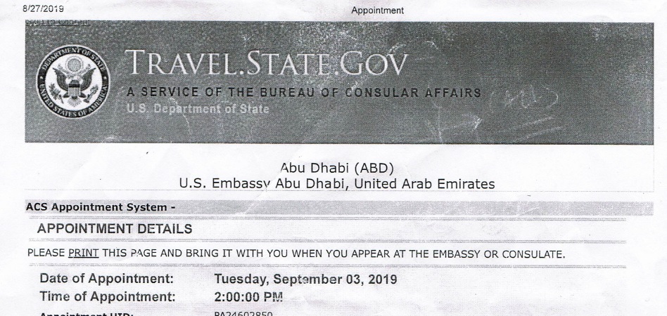American Embassy in Abu Dhabi