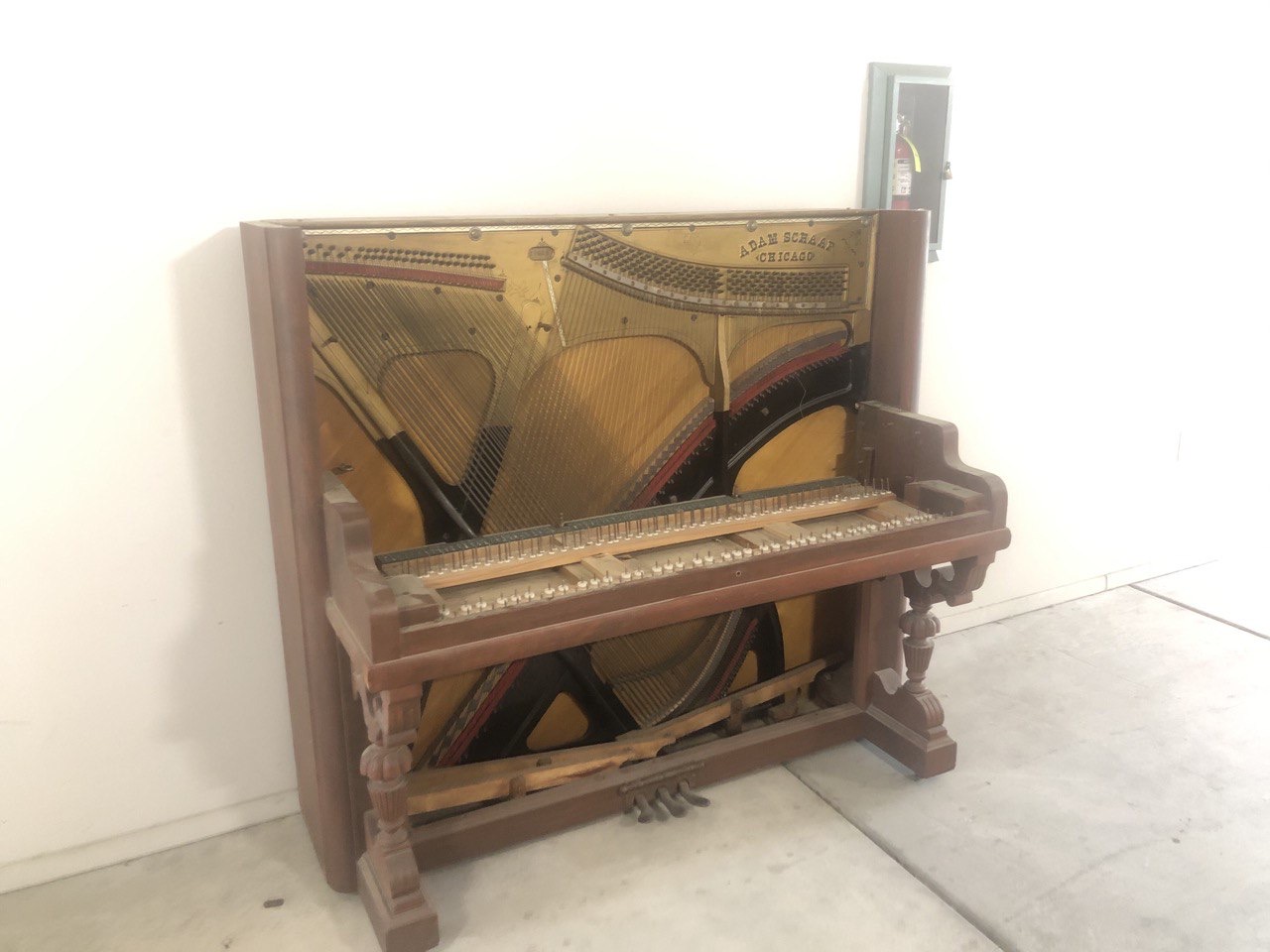 Piano from last tenant - been here 8 months