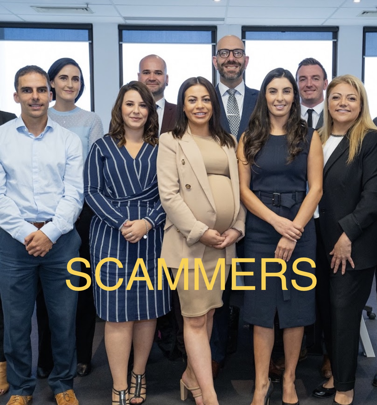 The scammers from VSMA MELBOURNE