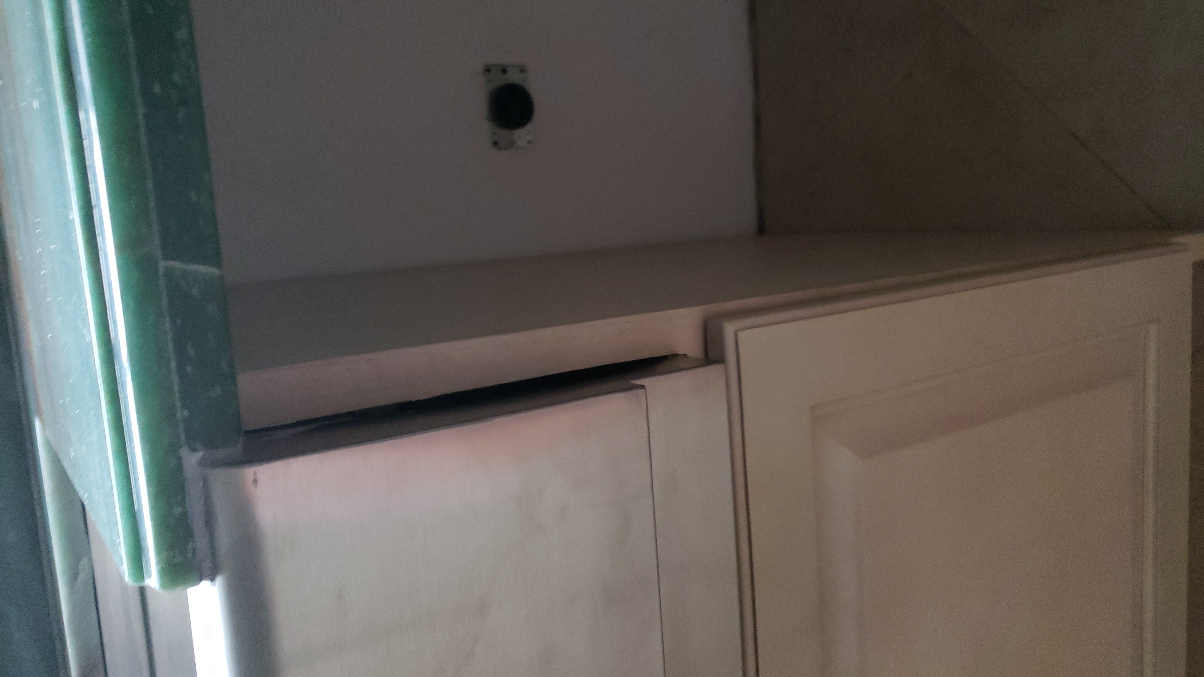 More holes in the cabinets