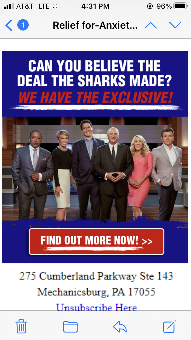 Smilz gummies endorsed by Sharks Tv show 