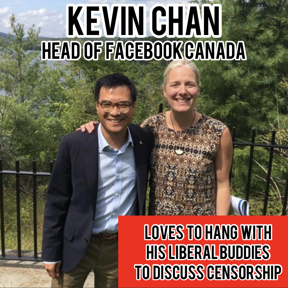 Kevin Chan & Liberal Friend Climate Barbie