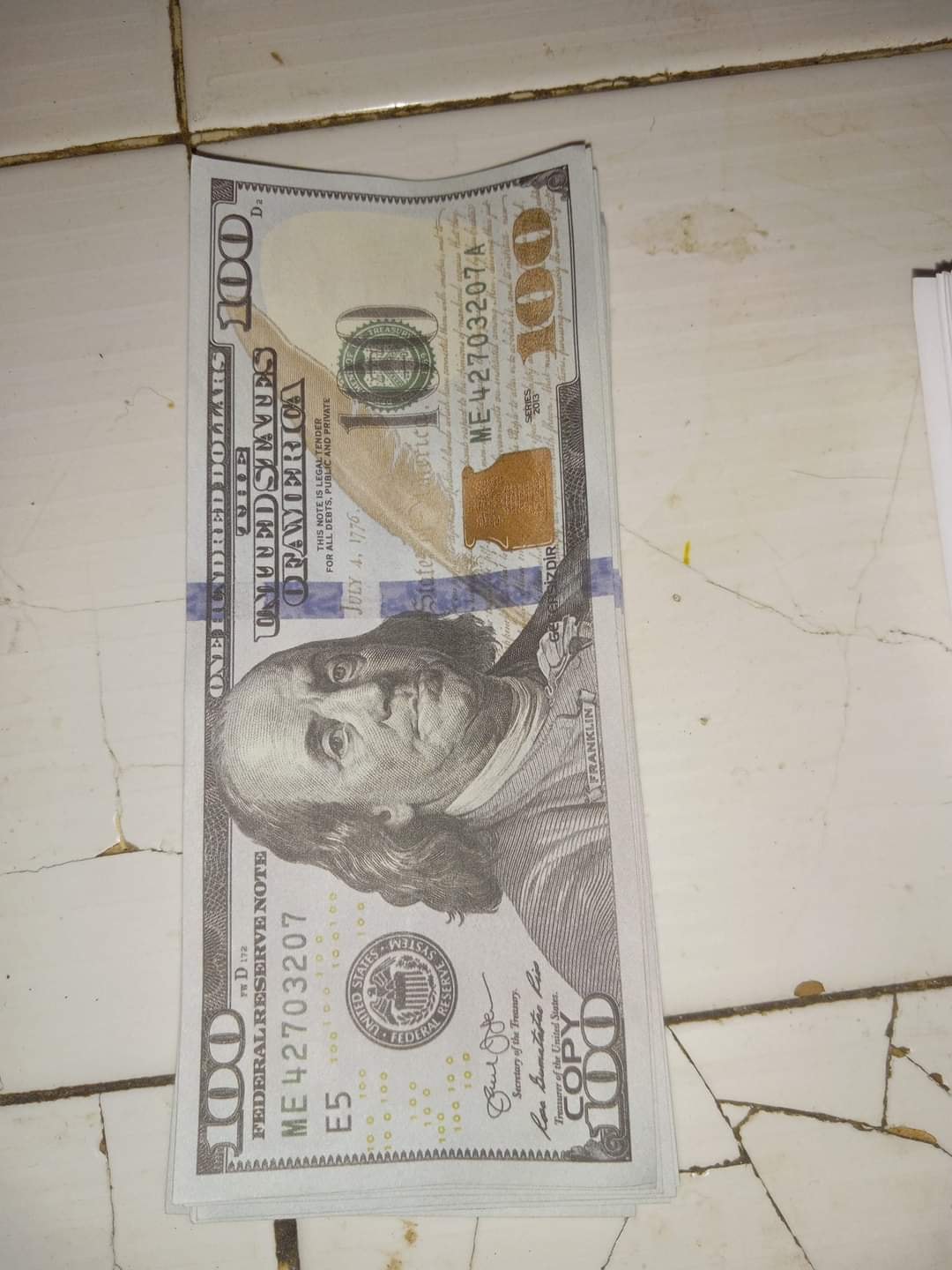 The Fake money
