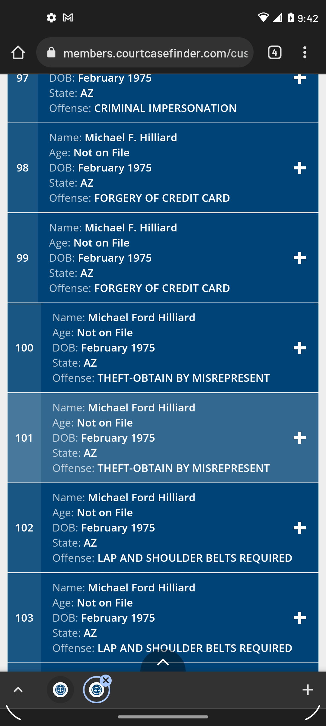 Michael Hilliard is a known scam artist