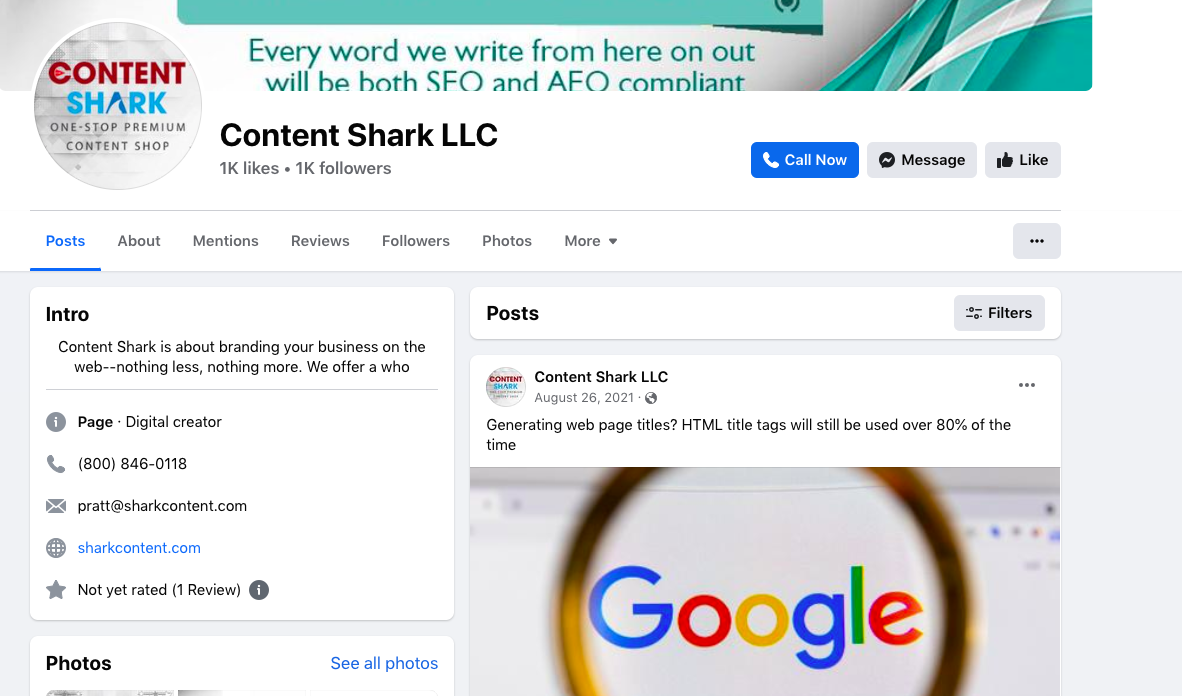 Content Shark LLC