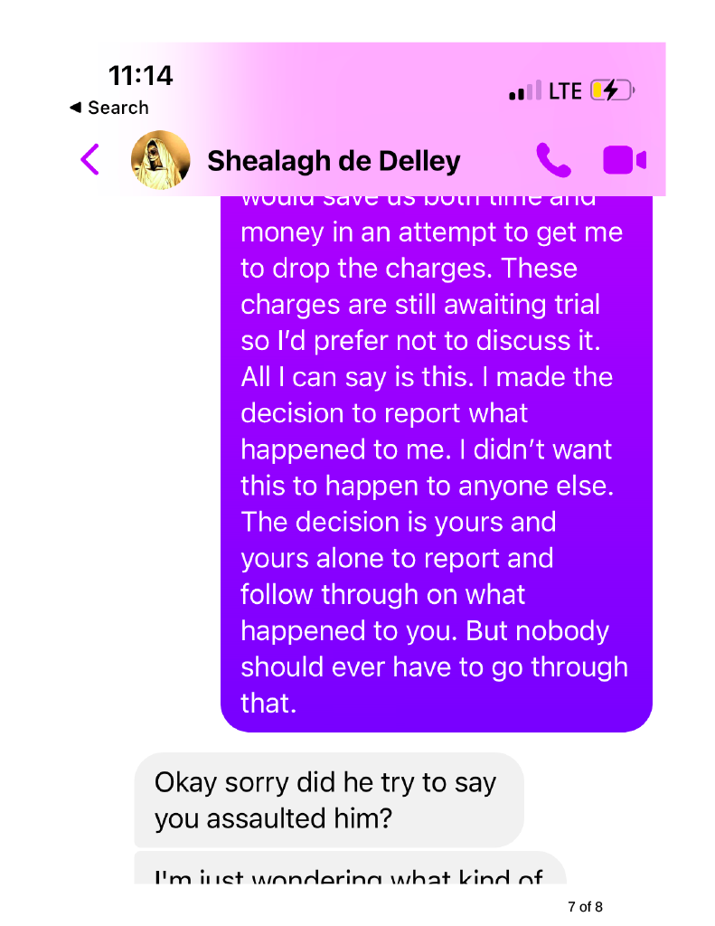Attempts To Extort Ex-Girlfriend To Drop Charges!